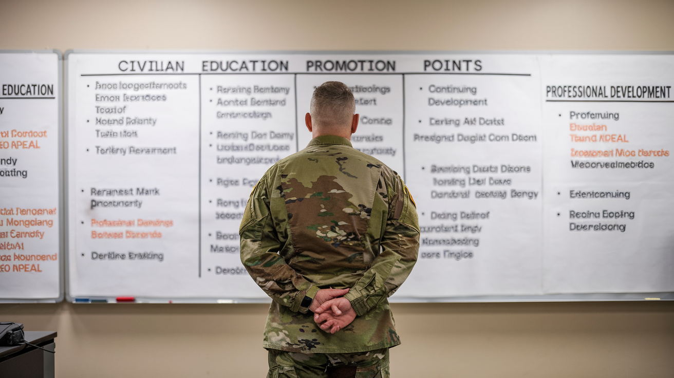 Civilian Education Promotion Points